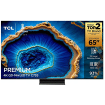 Smart TV 65” TCL Premium 65C6K 4K QD-Mini Led 144Hz com Sistema Operacional Google TV
