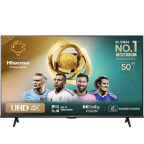 Smart TV Hisense 50″ UHD 4K DLED com HDR10+ Dolby Vision Controle por Voz Alexa