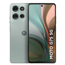 Smartphone Moto G75 5G 256GB Vegan Leather Cinza
