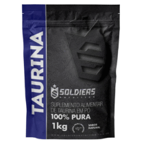 Taurina 100% Pura Em Pó Soldiers Nutrition 1Kg