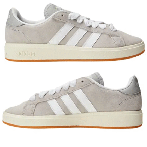 Tênis Adidas Masculino Grand Court Base Suede