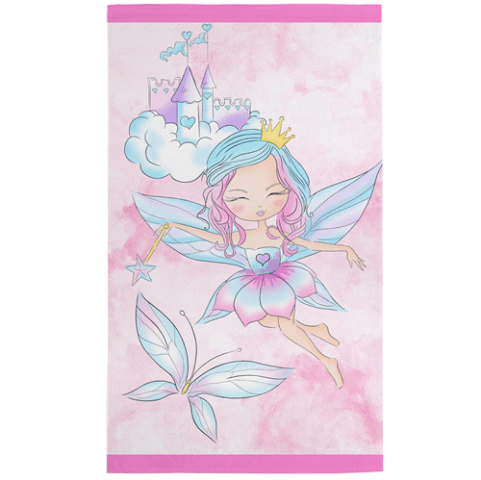 Toalha de Banho Infantil Candy 100% Algodão Teka Kids