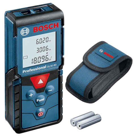 Trena Laser Bosch 40m GLM 40 com bolsa protetora