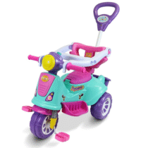 Triciclo Infantil Avespa Maral Com Empurrador