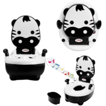 Troninho Musical Desfralde Zebra Replay Kids