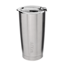 Wolff Copo Térmico de Aço Inox Parede Dupla Com Tampa 600ml Prata
