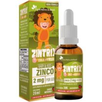 Zintrix Zinco Em Gotas Kids 20ml Morango Flora Nativa