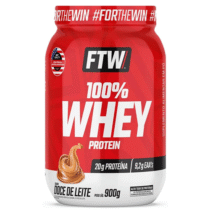 100% Whey Protein Concentrado Doce de Leite Pote 900g – FTW