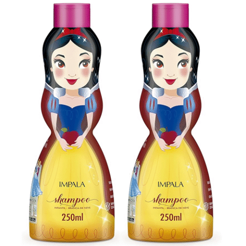 2 Unidades Shampoo Branca de Neve Impala 250ml