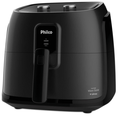 Air Fryer Philco 9L Maxx Gold Antiaderente 2000W Preto – 220V
