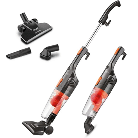 Aspirador de Pó Vertical Turbo Cycle Mondial 1100W Preto/Laranja 110V