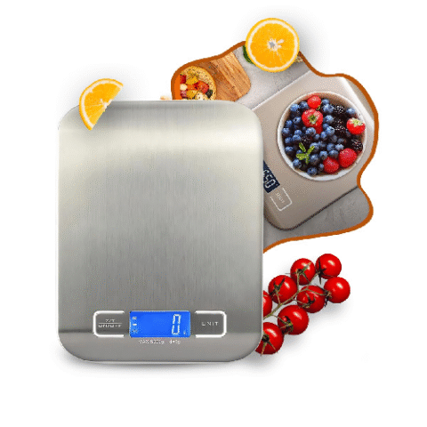 Balança Cozinha Digital Precisão Inox 10kg