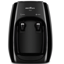 Bebedouro Refrigerado Britânia Acqua Naural ou Gelado Preto Bivolt