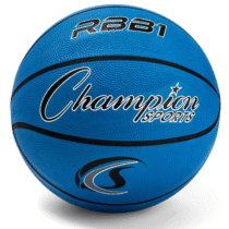 Bola Basketball Champion Sports Rubber Tamanho Oficial 7 Azul