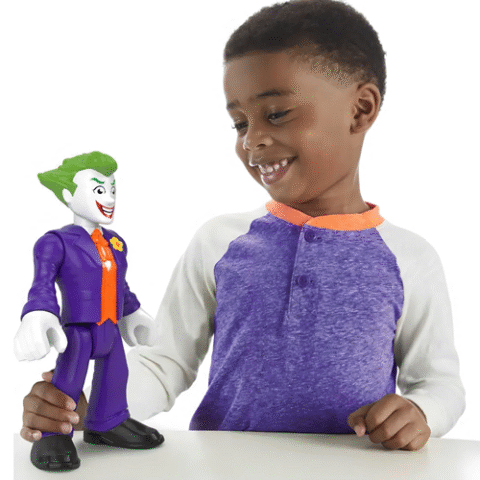 Boneco Coringa Imaginext Dc Super Friends 25cm Mattel
