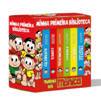 Box Turma da Mônica Coleção Minha Primeira Biblioteca