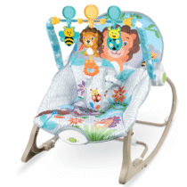 Cadeira De Descanso E Balanço Funtime Maxibaby Leão