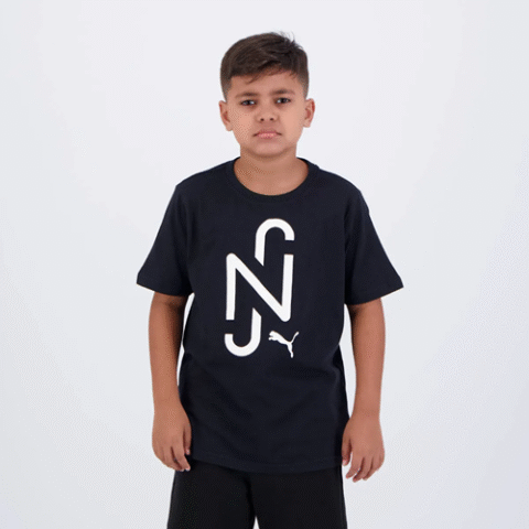 Camiseta Infantil Puma Njr Goal Casuals Tee K