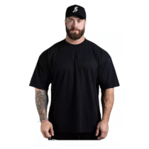 Camiseta Oversized Para Treino E Casual 100% Algodão
