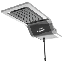 Chuveiro Ducha Eletrônica Intense Fame 7800w Preta Inox 220V