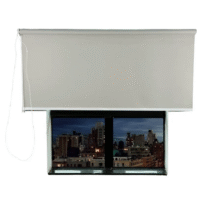 Cortina Persiana Rolo Blackout L 1,40m x 1,40m (4 cores)