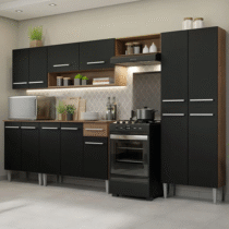 Cozinha Compacta Madesa Emilly Pop Com Armário e Balcão (4 cores)