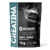 Creatina Monohidratada 100% Pura Soldiers Nutrition 1Kg