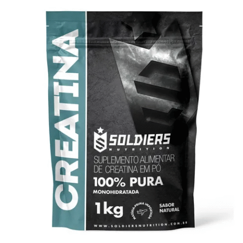 Creatina Monohidratada 100% Pura Soldiers Nutrition 1Kg