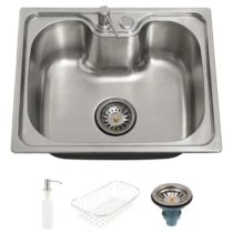 Cuba Gourmet para Cozinha Aço Inox 50cmx40cm Nawa Prata – Pingoo.casa