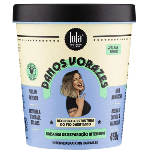 Danos Vorazes Máscara de Tratamento 450g Lola Cosmetics