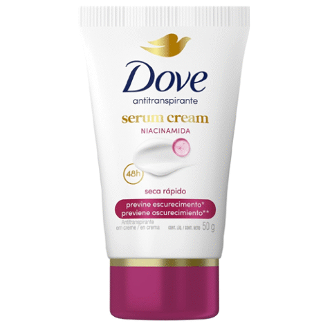Dove Desodorante Antitranspirante em Creme Previne Escurecimento 50g