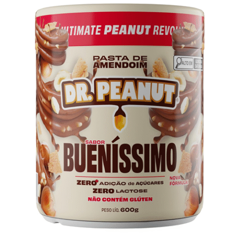 Dr. Peanut Pasta de Amendoim Sabor Bueníssimo 600g