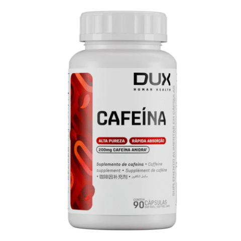 Dux Cafeína Pote 90 Cápsulas