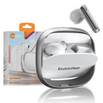Fone de Ouvido Basike Sem Fio Bluetooth Microfone com Cancelamento de Ruído 36h de Bateria