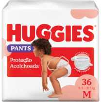 Fralda Huggies Supreme Care Roupinha M 36 Unidades