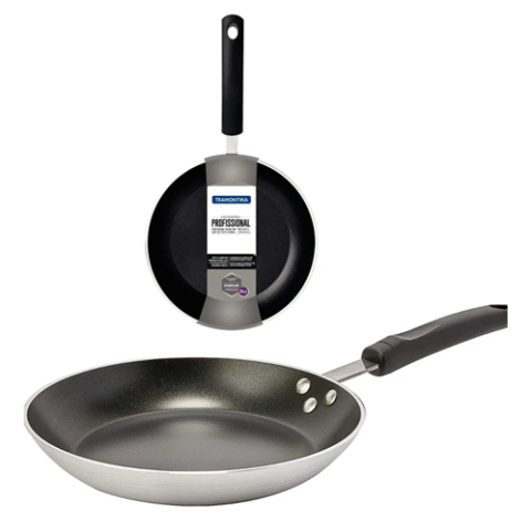 Frigideira Profissional Tramontina Com Revestimento Antiaderente 24cm Aluminio