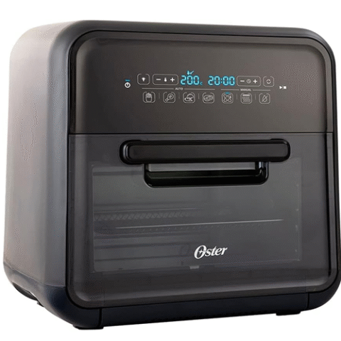 Fritadeira Super Fryer 10L Oster 3 em 1 Preto