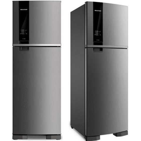 Geladeira Brastemp Frost Free Duplex 375L com Espaço Adapt Inox
