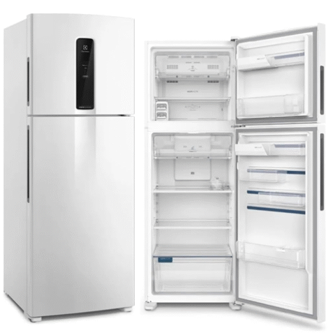 Geladeira Electrolux Frost Free Inverter 480L Efficient com AutoSense Branca Bivolt