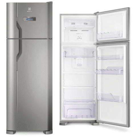 Geladeira Frost Free Electrolux 310L Inox TF39S – 127V