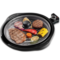 Grill Redondo Smart Grill 30cm Mondial 1200W Preto 220V