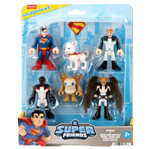 Imaginext DC Super Friends Figura de Ação Superman Justice Gang