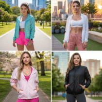 Jaqueta Feminina Iz Corta Vento Ultra Leve Com Capuz