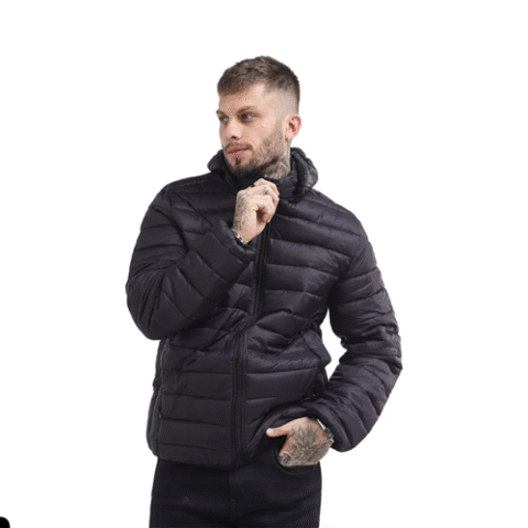 Jaqueta Puffer Bobojaco Corta Vento Nylon