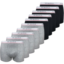 Kit 10 Cuecas Box Infantil Algodão Cotton – Try Basics