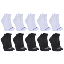 Kit 10 Pares Meias Mash Unissex Soquete Sapatilha Invisível