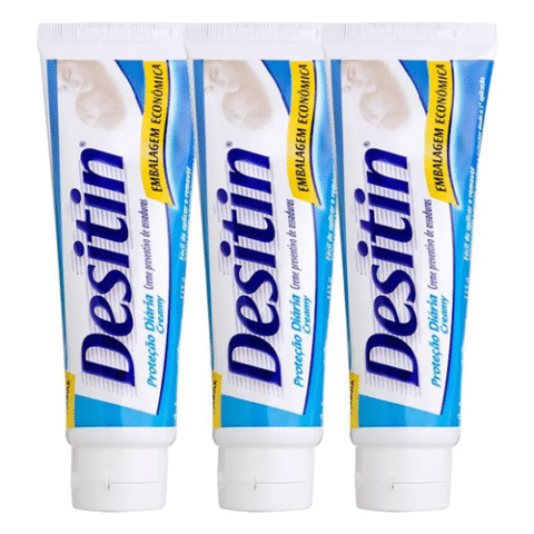 Kit 3 Cremes Preventivo de Assaduras Desitin Creamy 113g