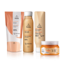 Kit 4 Produtos Nutritivo Tododia Pêssego e Amêndoa Natura