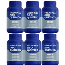 Kit 6 Frascos Suplemento Vitamínico Sênior 60 Cápsulas – Neo Química