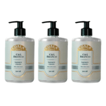 Kit Coala 3 Unidades Sabonete Líquido Chá Branco 500ml